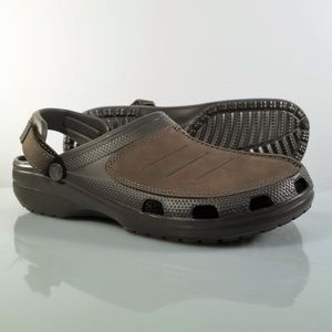 CROCS Shoes Mens Crocs Yukon Mesa Roomy Fit Single Strap Clog